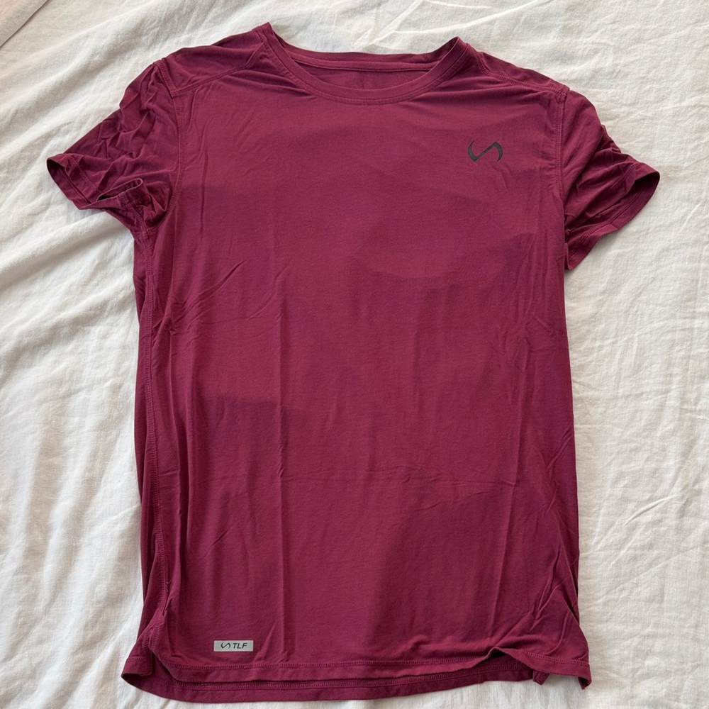 TLF magenta workout top